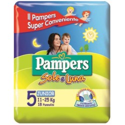 PANNOLINI  SOLE E LUNA TG 5...