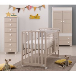 LETTINO GLAM 1X8 AVANA...