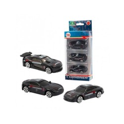 SET 3 AUTO IN METALLO...