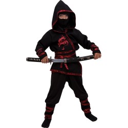 COSTUME DARK NINJA 10 11 ANNI