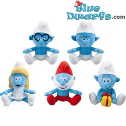 PELUCHE PUFFI SEDUTI 23 CM...