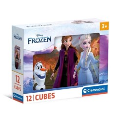 PUZZLE CUBI 12 PEZZI FROZEN