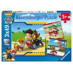 PUZZLE 3X49 PEZZI PAW PATROL C