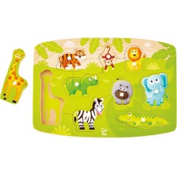 PUZZLE DELLA GIUNGLA IN LEGNO