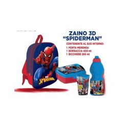 SPIDERMAN ZAINETTO ASILO 3D...