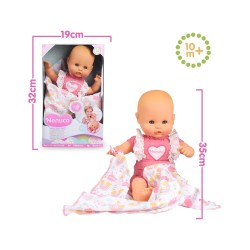 BAMBOLA NENUCO BEBE  CON SUONI