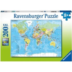 PUZZLE 200 PEZZI  XXL MAPPA...