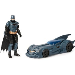 BATMAN CON AUTO BATMOBILE...