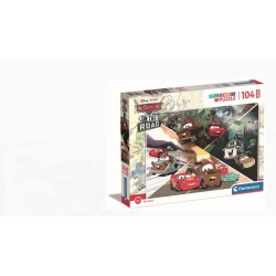 PUZZLE MAXI 104 PEZZI CARS