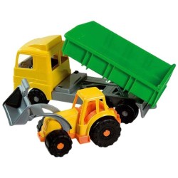 CAMION CON MEZZI DI LAVORO...