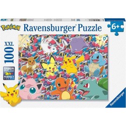 PUZZLE 100 PEZZI XXL POKEMON