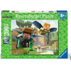 PUZZLE 200 PEZZI XXL MINECRAFT