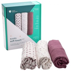 TRIS MUSSOLE KOALA SOFT...