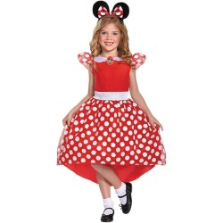 COSTUME RED MINNIE DISNEY...