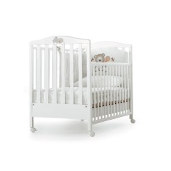 LETTINO WEB CON DECORO BIANCO