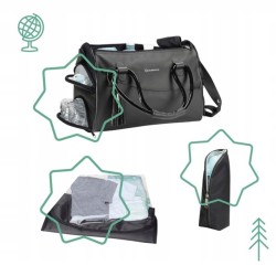 BORSA FASCIATOIO NERA GLOSSY