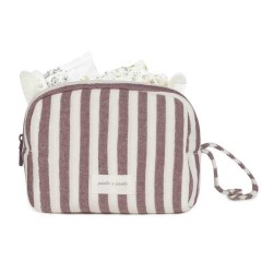 BEAUTY CASE CHERRY STRIPS...