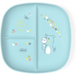 PIATTO PORZIONATO AZZURRO...