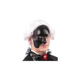 MASCHERA MEZZO VISO NERA IN...