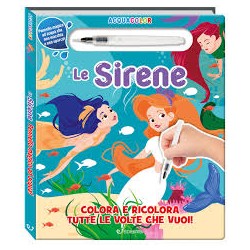 LIBRO ACQUACOLOR   LE SIRENE