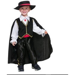 COSTUME CAVALIERE NERO...