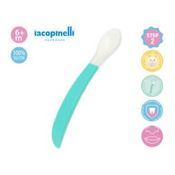 CUCCHIAO SILICONE BLU ART...