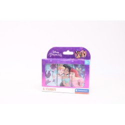 PUZZLE CUBI 6 PEZZI PRINCESS