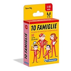 CARTE GIOCO 10 FAMIGLIE