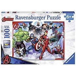 PUZZLE 100 PEZZI XXL AVENGERS