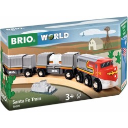 BRIO TRENO SANTA FE IN LEGNO