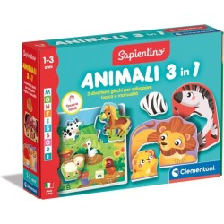 MONTESSORI ANIMALI 3 IN 1...