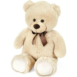 PELUCHE ORSO BEIGE L 80 CM 