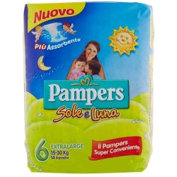 PANNOLINI  SOLE E LUNA TG 6...