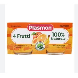 OMOGENEIZZATO 4 FRUTTI 2X80...