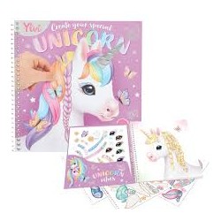 ALBUM CON STICKERS UNICORNO