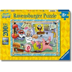 PUZZLE 200 PEZZI XXL SPONGEBOB