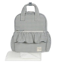 ZAINO PRALINE' VICHY MATCHA...