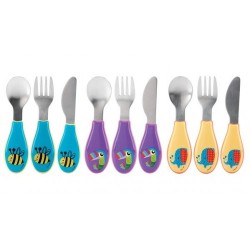 SET CUCCHIAINO FORCHETTA E...