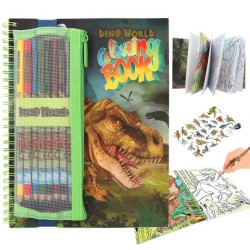 ALBUM CON COLORI DINO WORLD