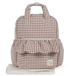 ZAINO PRALINE' VICHY MOKA...