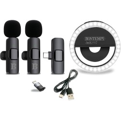 CONFEZIONE 2 MICROFONI...