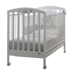 LETTINO IN LEGNO TEO BIANCO...