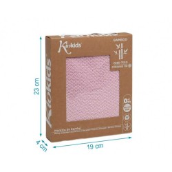 COPERTA ROSA IN BAMBU...