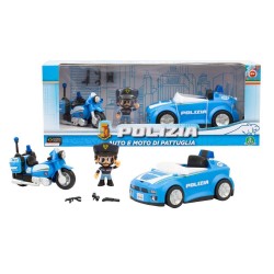 AUTO E MOTO CON PERSONAGGIO...