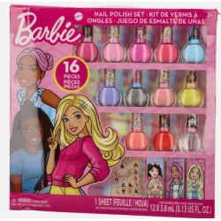 BARBIE CONFEZIONE 16 SMALTI
