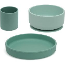 SET STOVIGLIE 3 PEZZI SALVIA