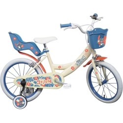 BICICLETTA STITCH BIANCA...