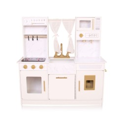 CUCINA IN LEGNO BIANCA CON...