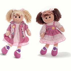 BAMBOLA DI PEZZA FANNY 35 CM 