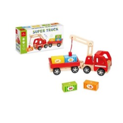 SUPER TRUCK IN LEGNO